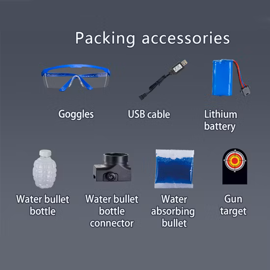 2023 Fast Shipping Splatter Ball Hydrogel Electric Water Gel Ball Guns Pistola De Gel Orbeez Gel Blaster Gun