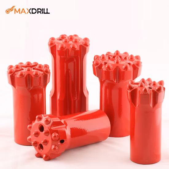 Сверла с резьбой Maxdrill T45 Button N, инструменты для камня